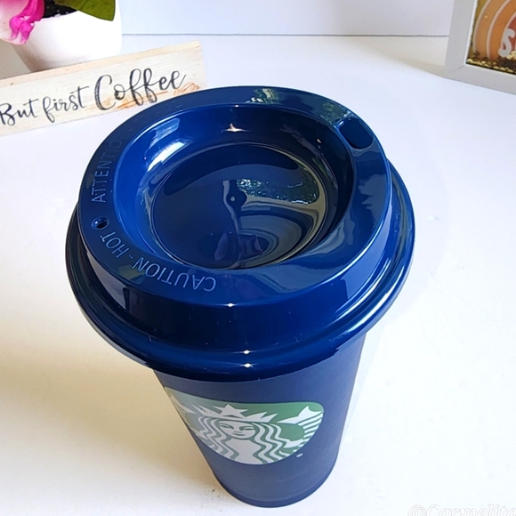 💙 Starbucks 🥤FIU Campus Collection 16oz Reusable Hot Cups ☆》NWOT《☆ - Picture 5 of 5